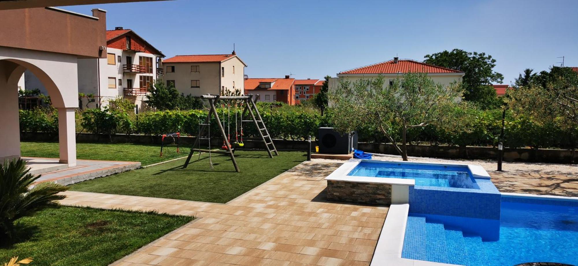 Apartment House Kastela With Heated Pool & Jacuzzi Camera foto
