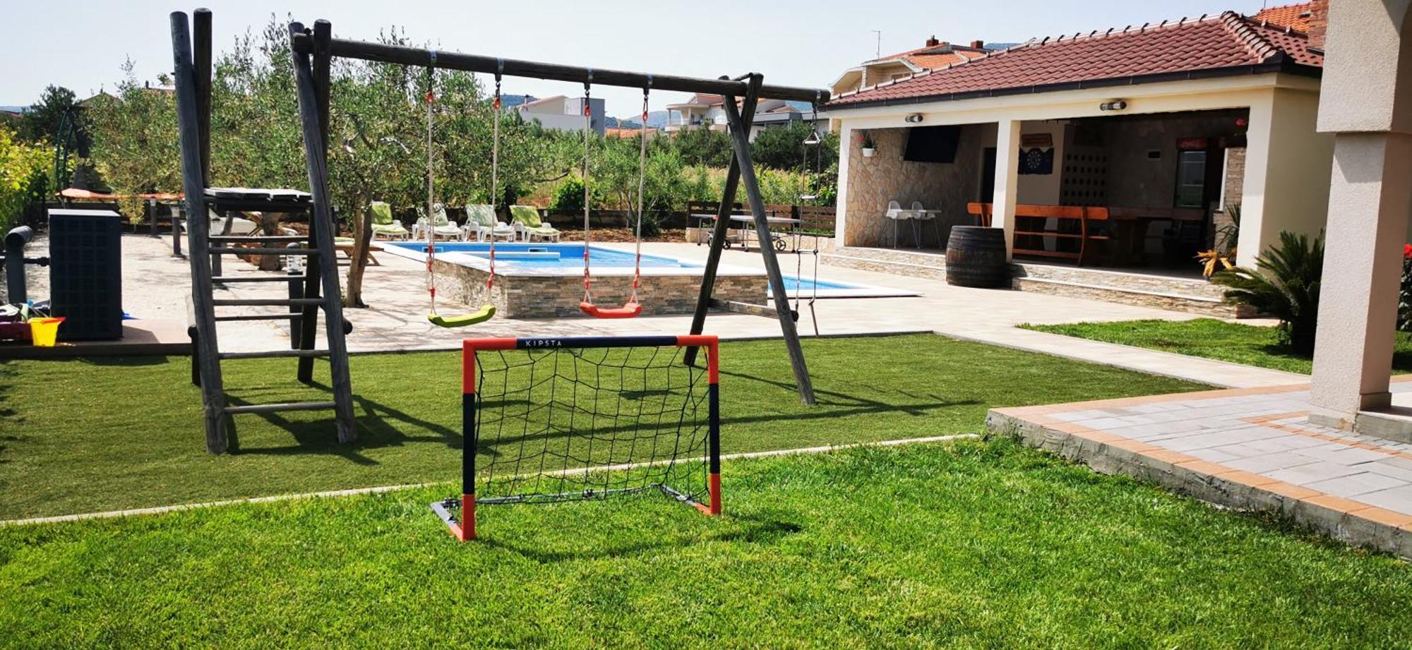 Apartment House Kastela With Heated Pool & Jacuzzi Camera foto